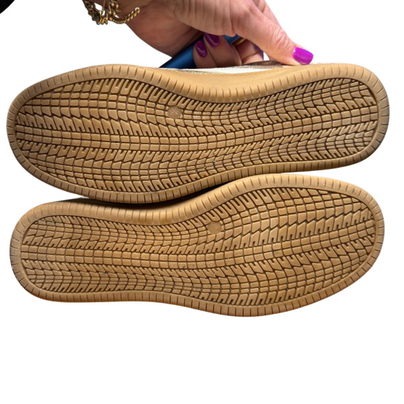 DOLCE VITA Danita Court Women's 7.5 Sneakers Gold Metallic Shoes - Picture 9 of 12